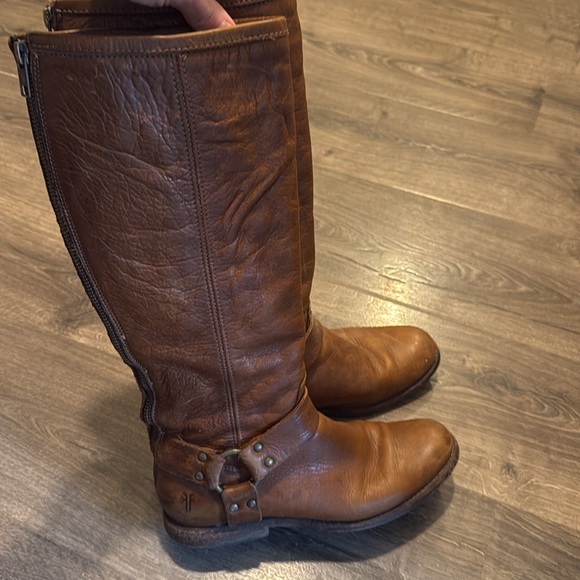 Fry Philip boots size 7 1/2 plenty of life left - Picture 4 of 5